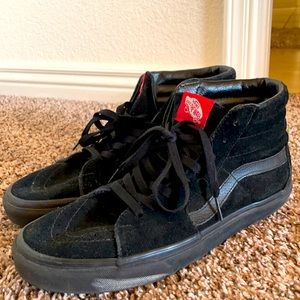 Used all black vans men’s